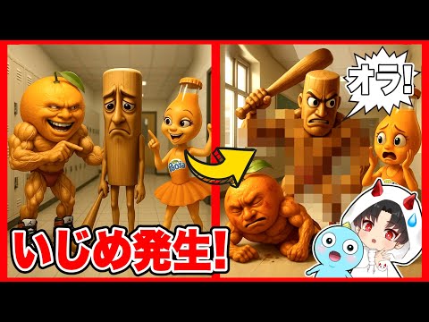 学校でいじめられたブレインロットたちがすやばすぎた・・・【 トゥントゥントゥンサフール /T ung Tung Tung Sahur 】【 ブレインロット 】