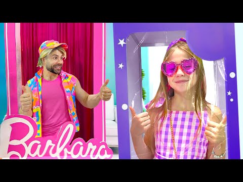 Nastya gibt sich als Barbie aus - Videoserie für Kinder