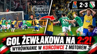 WYRÓWNUJĄCY GOL ŻEWŁAKOWA NA 2:2 Z MOTOREM! - Motor 2:3 Legia | Legia TV
