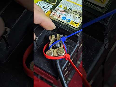 Como reparar o terminal da bateria #diy #lifehacks #shorts