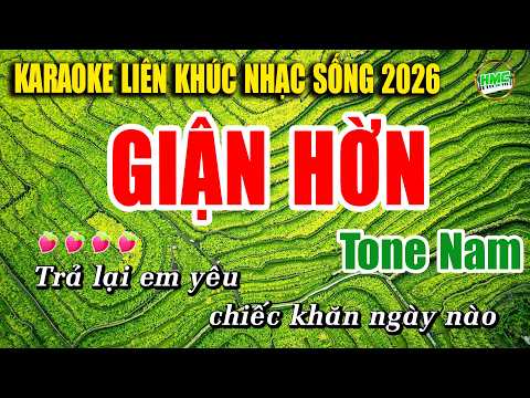 Karaoke Liên khúc Nhạc Sống Cha Cha Cha Chọn Lọc TOÀN BÀI HAY DỄ HÁT NHẤT – LK GIẬN HỜN KARAOKE