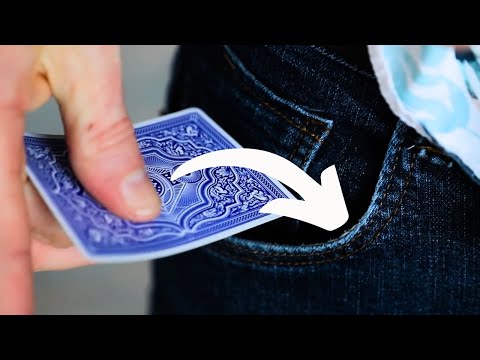 Learn How To Make A Card Appear In Someone's Pocket ( Tutorial)