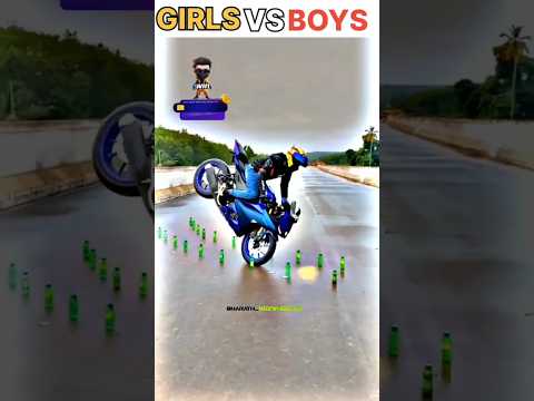 GIRLS ? BOYS #girls #vs #boys in #bike #riding #bikelover #shortsfeed #shortsvideo #shorts