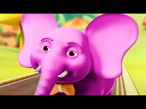 Ek Mota Hathi ||एक मोटा हाथ|| Hindi Rhymes for Kids||Nursery Rhymes And Baby Song||NooNoo Kids
