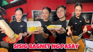 MODELS NGAYON NAGTITINDA NG MASARAP NA SISIG BAGNET! SOLID NA FOODTRIP SA PASAY | MANILA STREET FOOD