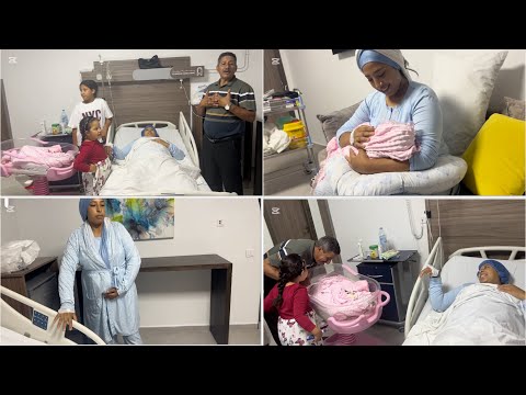 الواليد تؤتر منين شافني وشاف سارة 😭اول وقفة من بعد سيزاريان العداب 😭فاطمة الزهراء ردت فعلها صدمتنا 