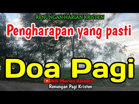 Renungan Pagi - Pengharapan yang pasti