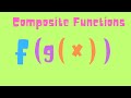 Evaluating Composite Functions Concepts