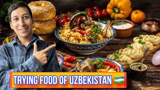 Trying the most famous food of Uzbekistan 🇺🇿