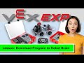 Vex EXP Brain Setup and Programming