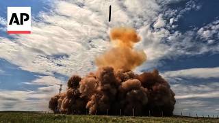 YouTube video thumbnail: Russia Test Launches a New Ballistic Missile Putin Calls World's 'Most Powerful'