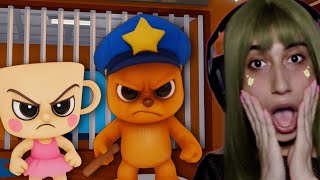 TENTEI ESCAPAR da Bailarina Cappuccino e Tung Tung Tung Sahur | Roblox - Bibi Tenebroza