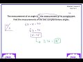 Angle Relationships and Properties