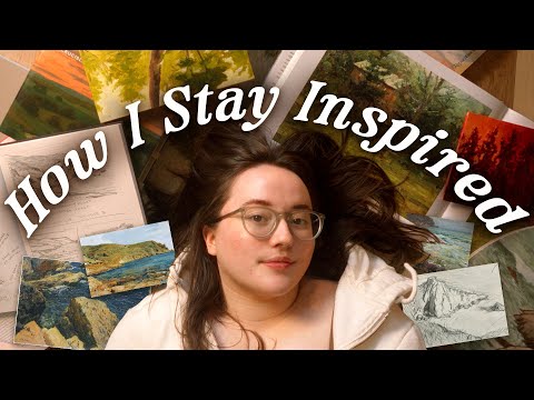 How I stay inspired as an artist (ft. planning an entire art collection)