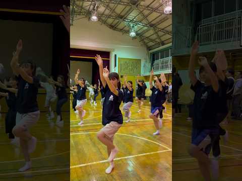 ＊AWAODORI＊Serious appearance before the performance!本番前の真剣な練習姿 #shorts