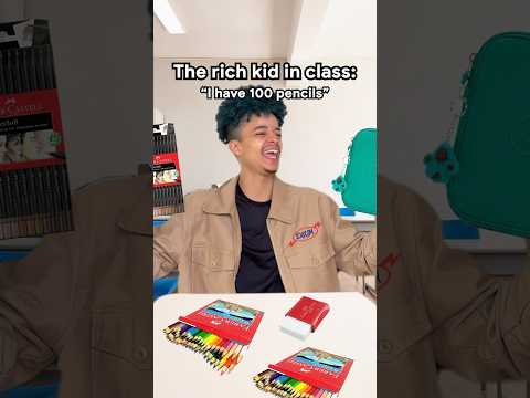 RICH KID IN CLASS vs ME
