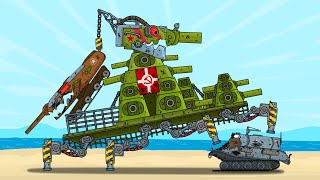 Груз 700! КВ-44 Битва Мультики про танки