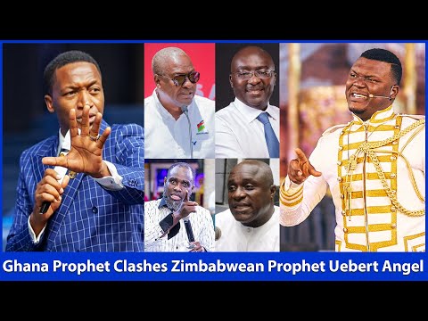 Ghana Prophet Obed Clashes Zimbabwean Prophet Uebert Over Mahama's Prophecy