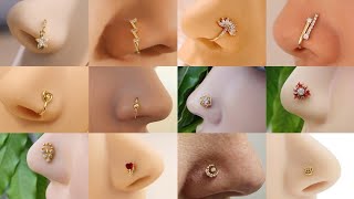 Trendy Nose Ring & nose pin designs/2025/ nose ring/ nose pin/ nose stud designs