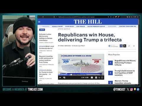 TRUMP TRIFECTA, GOP TAKES HOUSE, Democrats PANIC as Party SHREDS In Two, They May NEVER Win AGAIN