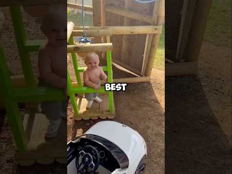 This cute baby has the best dad 😍👍