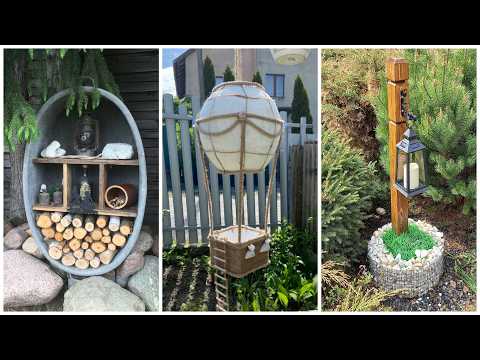 🌼 Garden decoration ideas homemade! 🌼 PART 4! DIY ideas for inspiration!