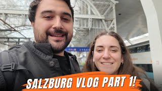Salzburg Vlog Part 1 | Yolculuk, Mirabell Bahçeleri ve Şehir Sokakları