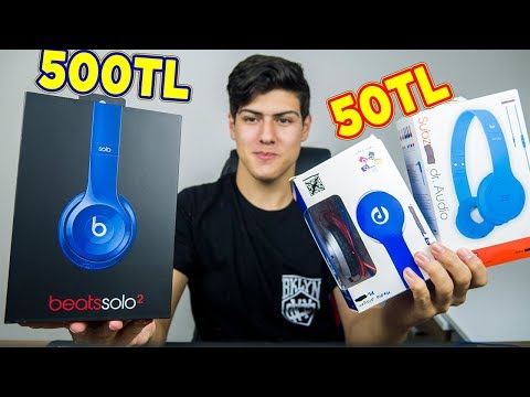 500TL vs 50TL / ORİJİNAL vs ÇAKMA Kulaklık