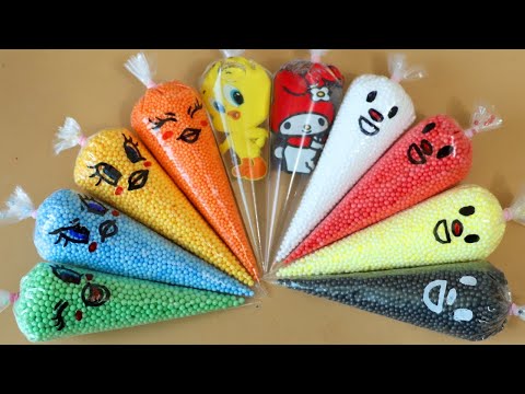 Making Slime with Piping Bags! Most Satisfying Slime Video★ASMR★#ASMR #PipingBags