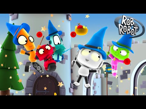 Hocus Pocus At Wizard Planet 🪄 | Rob The Robot | Preschool Learning