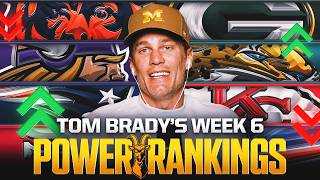 Tom Brady's Week 6 NFL Power Rankings 🚨