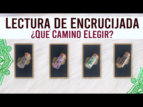 LECTURA DE ENCRUCIJADA - ¿Qué camino tomar? - Tarot interactivo