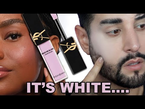 The Blush Causing DRAMA! | Trying YSL'S  Lavender Lust Blush