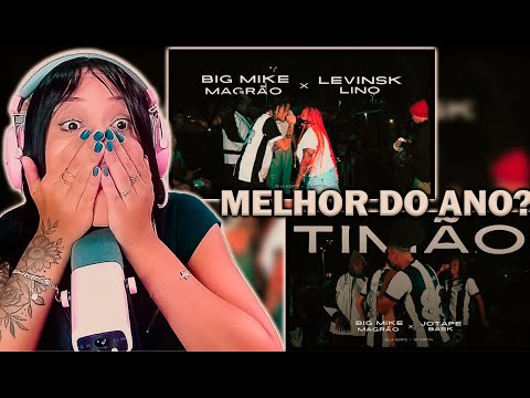 JOTAPE E BASK x MAGRÃO E BIG MIKE e (MELHOR DO ANO 🔥) MAGRÃO E BIG MIKE x LINO E LEVINSK - REACT BDN