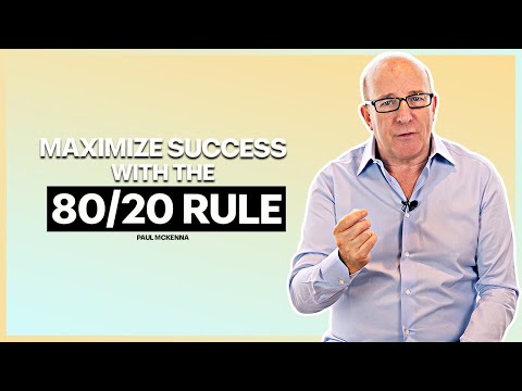 Paul McKenna Official | Maximise Success with the 80/20 Rule