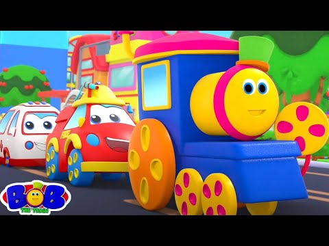 🚂 1 Hour of Fun with Bob the Train | Train Song & Kids’ Top Nursery Rhymes