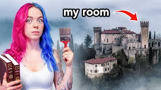 I spent 14 days painting... in a castle