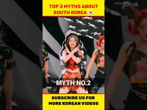Top 3 Myths About South Korea 🇰🇷 #southkorea #korea #korean