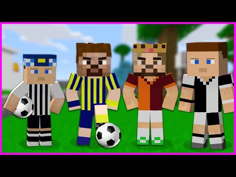 FUTBOLCU ARDA VS FUTBOLCU RÜZGAR! 😎 - Minecraft ZENGİN FAKİR HAYATI
