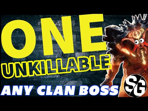 ONE UNKILLABLE FOR ALL | EASY CLAN BOSS RAID SHADOW LEGENDS