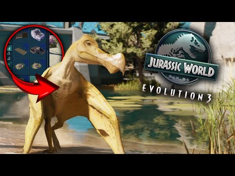 NEW GAMEPLAY REVEALS INTERESTING DETAILS ABOUT JURASSIC WORLD EVOLUTION 3!