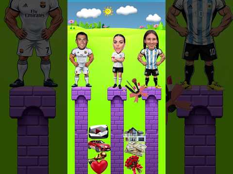Who will Georgina choose? ❤️ Ronaldo😎 or Messi🔥 🤯