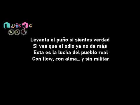 Basta de Guerra // letra de rap uso libre
