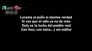 Basta de Guerra // letra de rap uso libre