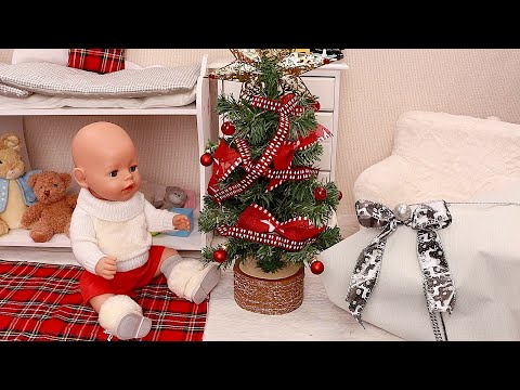 Baby Born's First Christmas tree! Play Toys