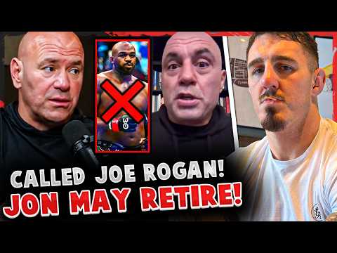 Dana White CALLED Joe Rogan + told him Jon Jones MIGHT RETIRE! Kamaru Usman SNAPS! Alex Pereira