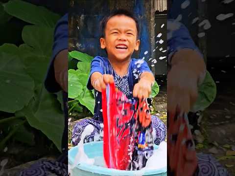 ก็แค่ซักผ้า #น้องกะตัง #โบ๊ะบ๊ะshorts #funny