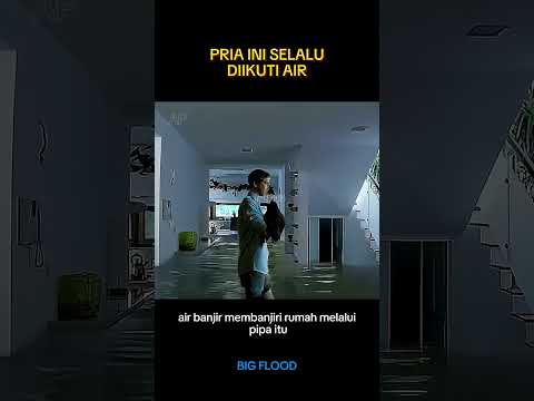 Pria ini selalu diikuti air‼️🌊