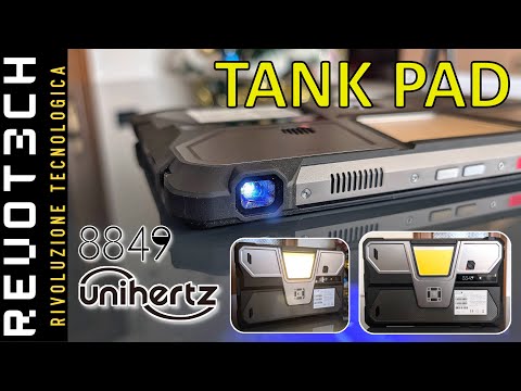 Unihertz TANK Pad: UN MOSTRO con 5G, NFC e PROIETTORE integrato - Review