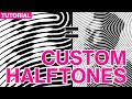 Creating Unique Halftone Patterns in Photoshop and Illustrator
